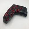 Een stuk nieuwe golfclub putter headcover klassieke circlet pu lederen hoge kwaliteit voor golf putter hoofdomslag 8040974