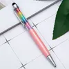 Kreativ Färgglada Crystal Ballpoint Pen Office School Business Writing Supplies for Wedding Birthday Party