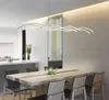 Nouvelle vague créative moderne LED lustre cuisine acrylique café bar décoration LED blanc restaurant lustre éclairage LLFA2146