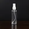 Transparent Plastic Perfume Bottles 10ml 20ml 30ml 50ml 60ml 100ml Empty PET Clear Plastic Fine Mist Spray Bottle for Cleaning Travel Essential Oils