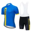 Fabrik Direktvertrieb Mavic Shirts Radsportrikotsäure Kurzarm MTB Schnell trockener Radfahren Kleidung Fahrrad Ropa Ciclismo Hombre Labber Shorts