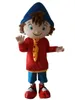 2019 Factory Directe verkoop Noddy Mascot Costume Carnival Costumes Boy Mascot Costuums voor volwassen grote blauwe hoed Halloween Purim Party Event
