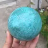 7cm Big size natural Amazonite Ball Quartz Crystal Gemstone Power Sphere Orb Amazon stone reiki Healing for home decoration1890517