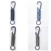 Lanyard Keychain Outdoor Survival Gear Parachute Cord Tactical Military Multi Color Kit Climbing Bardian slitbeständig 2 6KHF14443844