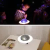 Star Moon Projector with Music Bluetooth Speaker LED Night Light for Children Kid Bedside UFO rotate Projection Lamp Christmas Birthday Gift