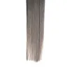 14 "16" 18 "20" 22 "24" Micro Ring Loop Human Hair Extension 100% Ludzki Włosy Prosto Ombre Piano Kolor Micro Links 100g 100s