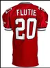 Mit Vintage Rare Men Calgary Stampeders #20 Doug Flutie real embroidery College football Jersey Size S-4XL or custom any name or number jersey