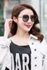 Lunettes de soleil à visage rond pour femmes, nouvelles lunettes de soleil coréennes en métal pour hommes, style de personnalité, afflux de lunettes élégantes, 9093