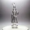 8.3Inch Clear Funnel Glass Bong Accessories Recycler dab Rig Accessories Smoking Pipe Accessory Global delivery