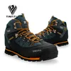 TANTU Men Hiking Waterproof Leather Climbing & Fishing Shoes New Popular Outdoor Shoes Men High Top Winter Boots