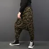Incerun Mäns Harembyxor Drop Crotch Baggy Camouflage Printed Casual Hip-Hop Joggers Man Byxor Pantalon Hombre 2019 S-5XL1