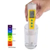 Freeshipping LCD Digital pH Meter Temperatur Akvariepool Spa Jord Urin Vatten PH Tester Pen Analysator 0-14PH 0,01 Noggrannhet