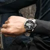 2018 Nouveau Goldenhour Fashion Sport Men039s Quartz Toile de montres Business Maly Watches Military LED Date Men Watch Relogio masculi1787976