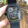 Vanguard Watch Nowa kolekcja męska Vanguard v 45 t gr cs sqt br (nr) szkielet wybieraj japońskie miyota automatyczne męże oglądać mrożone diamenty sporne zegarki sportowe