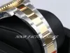 Nuovi orologi di stile da uomo 40MM Super GMF Factory acciaio 904L vero avvolto in oro 18 carati automatico Cal 3186 movimento subacqueo lunetta in ceramica245Y