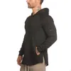 Sudaderas con capucha de culturismo para hombre, ropa de marca para gimnasios, sudadera informal con cremallera lateral para hombre, chaquetas con capucha para hombre, M-3XL