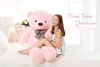 100 Cotton Light Brown Giant 100cm Cute Plush Teddy Bear Huge Soft TOY