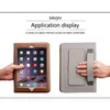 iPad Case Pokrywa Obudowa iPad 10.2 7. AIR 3 MINI 5 PRO 10.5 11 12.9 2019 9.7 2017/2018 Case Trifold Inteligentny obudowa pokrywa z uchwytem ołówkiem Auto