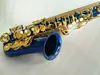 2020 Ny Japan Suzuki Helt ny saxofon E Plat Alto Högkvalitativ blå Alto Saxofon med Case Professional Musical Instruments