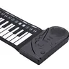 Multi estilo portátil 49 teclas flexível silicone roll up piano teclado eletrônico dobrável para crianças student4713216