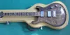 Özel Paul Smith Trans Siyah Kül Üst El Elektro Guitar Gül Ağacı Klavye Abalone Kuşları Kakılış Doğal Ahşap Bağlayıcı Çift LACKI1985717