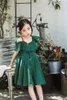 Kids Designer Kläder Tjejer Strapless Rem Klänning Barn Ruffle Suspender Princess Dresses 2019 Sommar Fashion Boutique Kids Clothingc6581