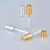 Mini butelki perfum 5ml Dapillage Portable Puste Atomizer Clear Perfumy Spray Bottle OurDoor Hurtownie LX7890