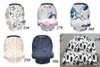 31 styles Ins Floral Stretchy Cotton Baby Nursing Cover Mallfeeding Cover Stripe Seat Seat Car Couvercle Couvrette Baby Blanke8556184