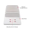New LED Night Light 5 Port USB Rapid Desktop Quick Charging Station Smart USB Wall Charger Hub Travel Charger Universal For Reading