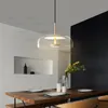 زجاج الإبداعية LED مصباح قلادة الفطر تعليق ضوء بار مقهى المخابز شرفة مغطاة غرفة المعيشة غرفة الطعام الثريا شنقا