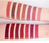 DHL feeeshipping HANDAIYAN Neu Kommen 2 In 1 Matte Lip Gloss Liner Bleistifte 14 Farbe Wasserdichte Langlebige Pigmente Nude Farbe Stift