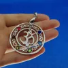 7 Chakra Stones Reiki Point Tree of Life Pendant Charm hängsmycken för DIY -halsband Will och Sandy Drop Ship