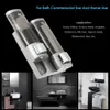 200ML Automatic Liquid Soap Dispenser Wall Mount Sanitizer Lotion Foam Shampoo Shower Gel Storage Bottle for Kitchen Bathroom Washroom