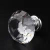 Kastgrepen voor keukenmeubilair 30mm Diamantvorm Ontwerp Handvatten Lade Knoppen Delicate Crystal Glass Koffiekast Trek DH0921