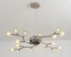 Nordic Post-Modern taklampa LED Restaurang lampa Vardagsrum Master Bedroom Creative Twig-Shaped New Simple Myy