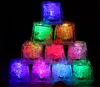 Led Gadget Square Color Changing LED Ice Cubes Glödande isbitar Blinkar Blinkande Novelty Party