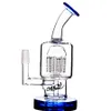 TORO Kleine 7,9 Zoll dicke Bong-Recycler-Glasbongs, Wasserpfeifen, Armbaum-Perc-Wasserpfeife, Bohrinseln mit Banger-14-mm-Gelenk