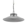 Bright LED UFO Lights 150W Mining Lampa E27 Energibesparande glödlampa Silver Straw Hat ljuskrona Industriell stil gruvarbetare