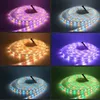 LED -remsa lampor 300LED 5050 RGB Färgbyte RGBW RGBWW Ribbon Lamp och Tunable White LED -tejpbelysning Vattentät