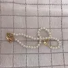 Högkvalitativ Rhinestone Satellite Pendant Kvinnor omloppsbana Pearl Chain Halsband Fashion Jewelry for Gift Party3123152
