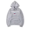 FashionMen Roupas Gosha Russia Nação Bandeira Impressa Capuz Casual Men Pullovers Tops Hooded Sweethirts de manga longa 3071802