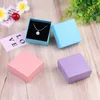 [DDisplay]7*7*3cm Lennie Pattern Jewelry Packing Box Birthday Gift Necklace Case Earring Studs Storage Box Rings Box Brooch Jewelry Display