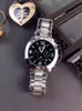 Relógio masculino com moldura de cerâmica profunda SEA-Dweller luminoso de aço inoxidável com cronometragem de seis pinos Watch324P