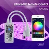 Contrôleur Wifi RGB DC 5-28V Mini 24 touches Alexa contrôleur de musique contrôleur de bande lumineuse pour bande LED RGB