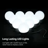 10 LED-lampen spiegel ijdelheid make-upspiegel lichten led lamp kit lens koplamp led lampen kit DIY make-up lamp licht