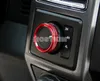 Внутренняя крышка ручки кондиционера 6шт красного цвета для Ford F150 F-150 2015-2019
