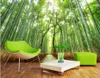 3d customized wallpaper Bamboo forest landscape background wall painting