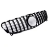 1 piece High quality ABS Auto Front Grille Black/ Silver Kidney Mesh Grilles For B-ENZ A CLASS W176