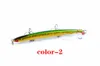 New 3D Eyes Long casting Suspend Sinking Diving swimbaits 11.8g 11.7cm Pencil Laser bait Lipless Lifelike fish fishing lure