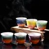 Tasse personnelle en émail, tasse à thé en céramique Kung Fu, tasse principale en porcelaine blanche, tasse simple, grands pneus fins faits à la main